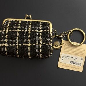 Patricia Nash Metallic Tweed Key Holder